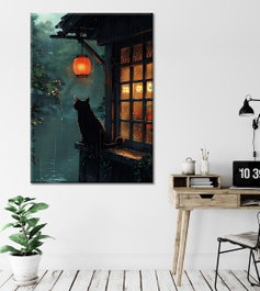 Wallity WY419 Pintura Decorativa en Lienzo Multicolor 50 x 70 cm